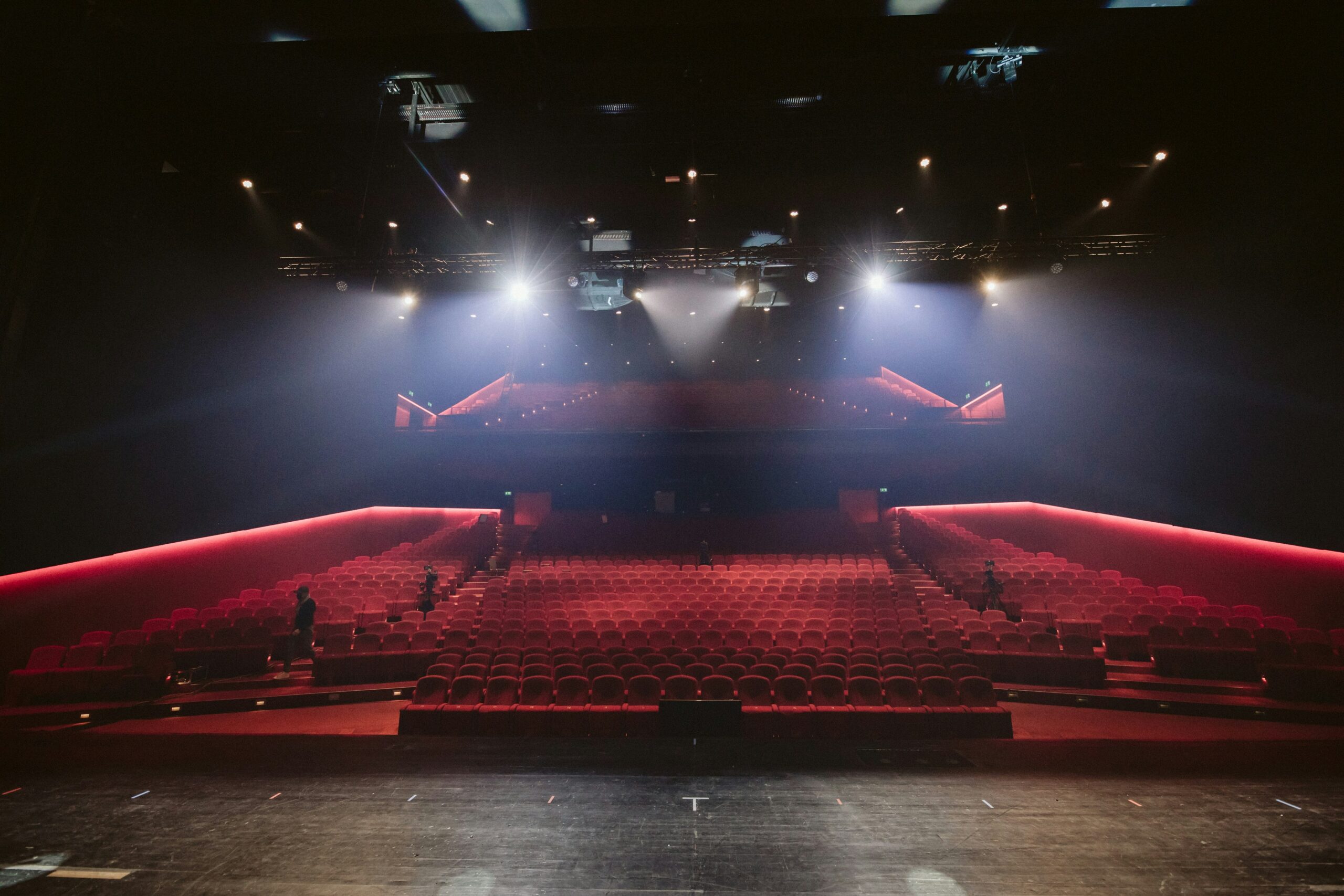 theater geluid bij speakerkoning