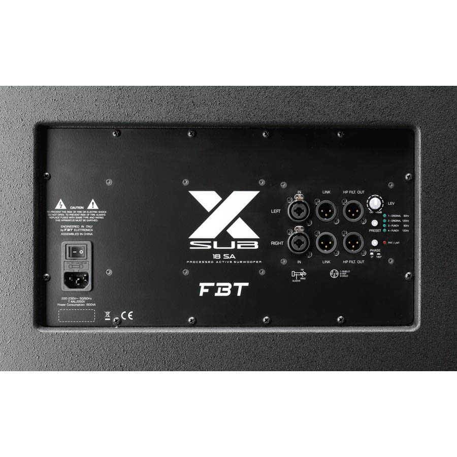 FBT X-SUB18SA - Afbeelding 2