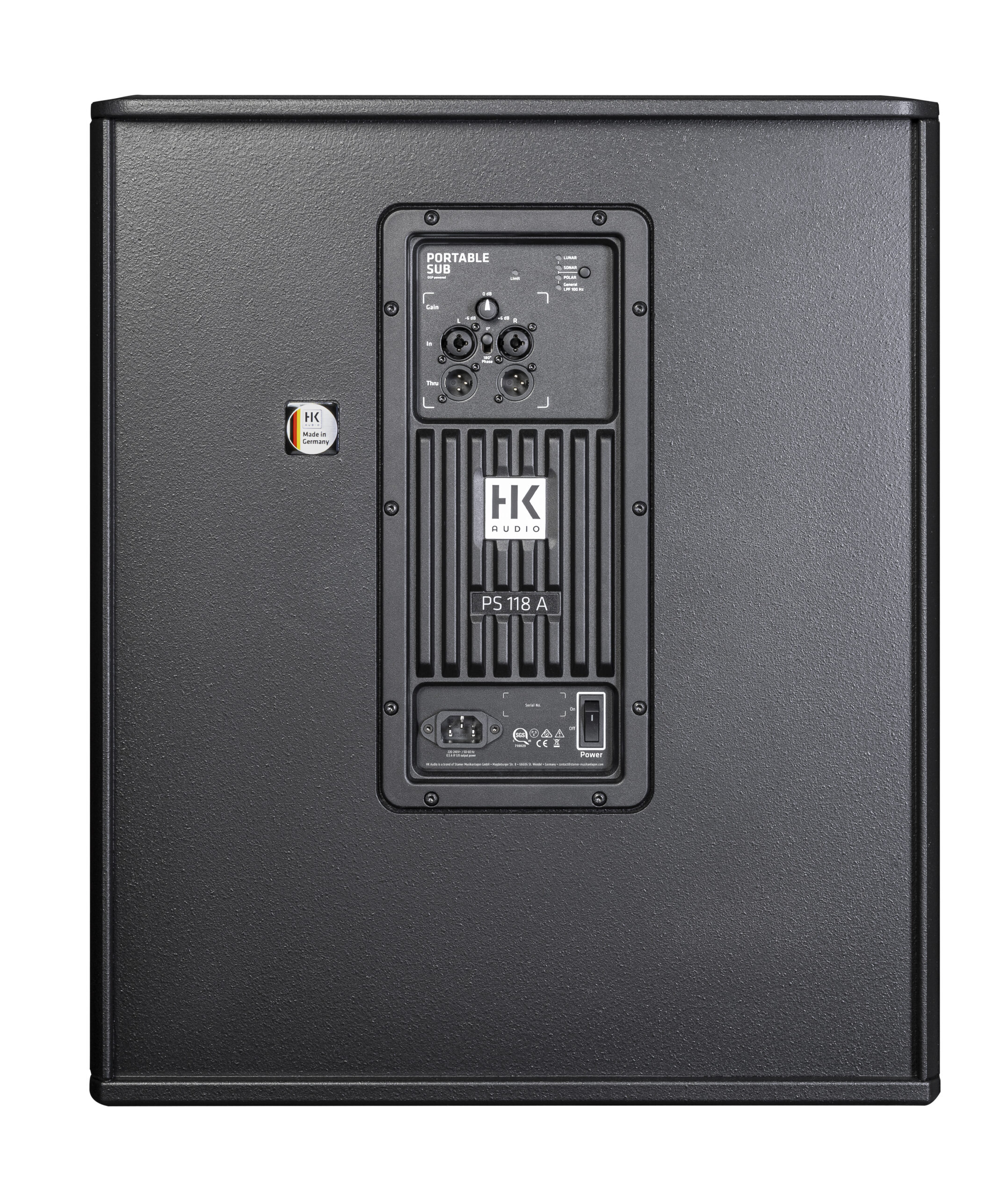 PORTABLE SUB 118-A HK AUDIO - Afbeelding 5