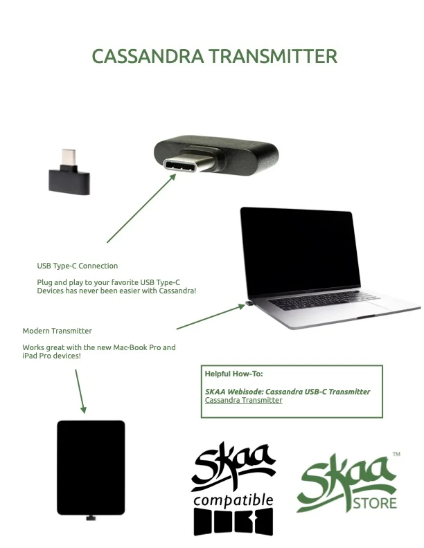 SKAA Cassandra USB-C Transmitter - Afbeelding 2